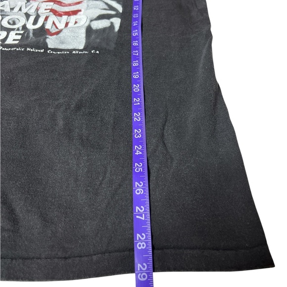 RARE VINTAGE 90s Indigo Girls 1992 Trouble Came Around Here ACT UP! Tour Tee - Picture 5 of 10